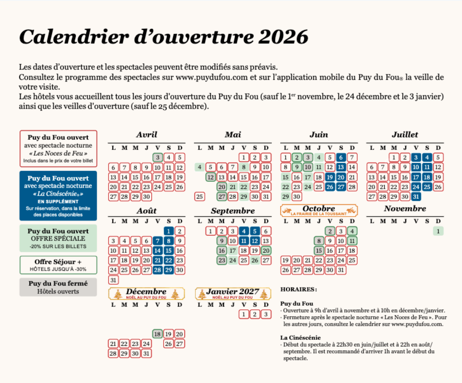 Capture d’écran 2025-09-25 à 09.08.12 Calendrier Puy du Fou
